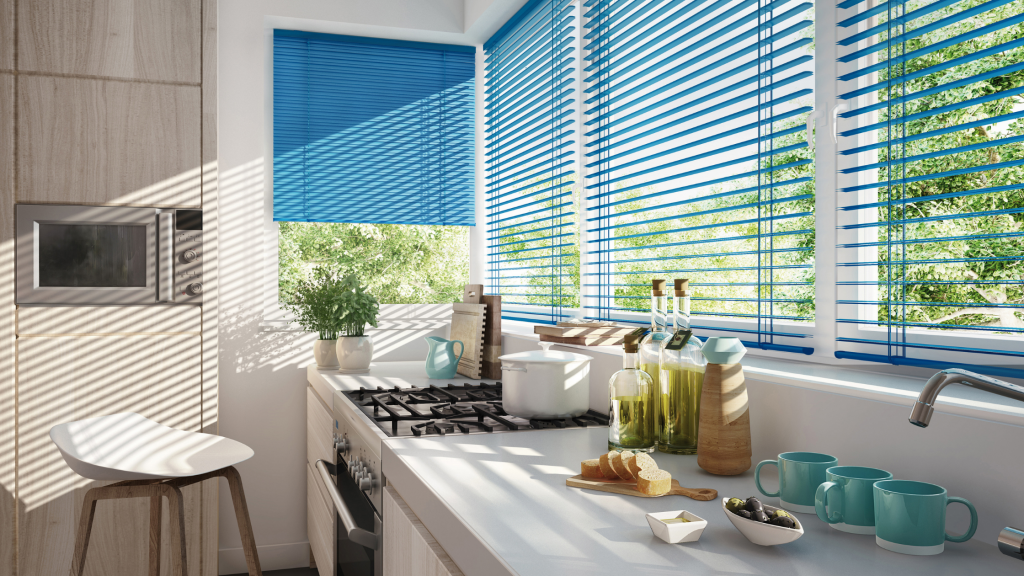 kitchen blinds aluminium venetian